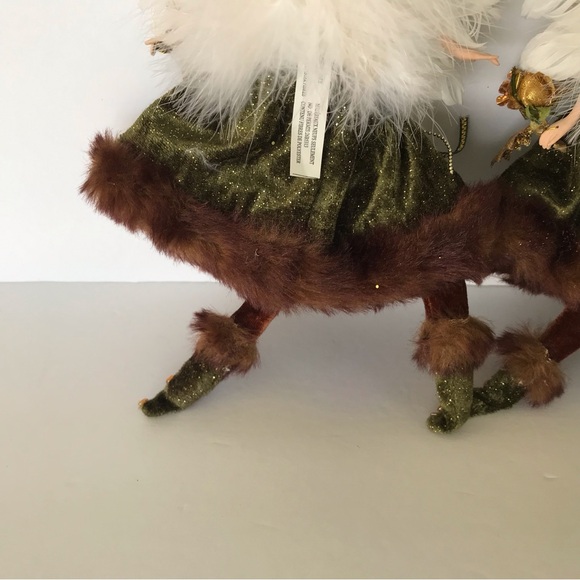 Trio of fairy dolls,  ? Woodland, hanging holiday ornaments. - Picture 9 of 12